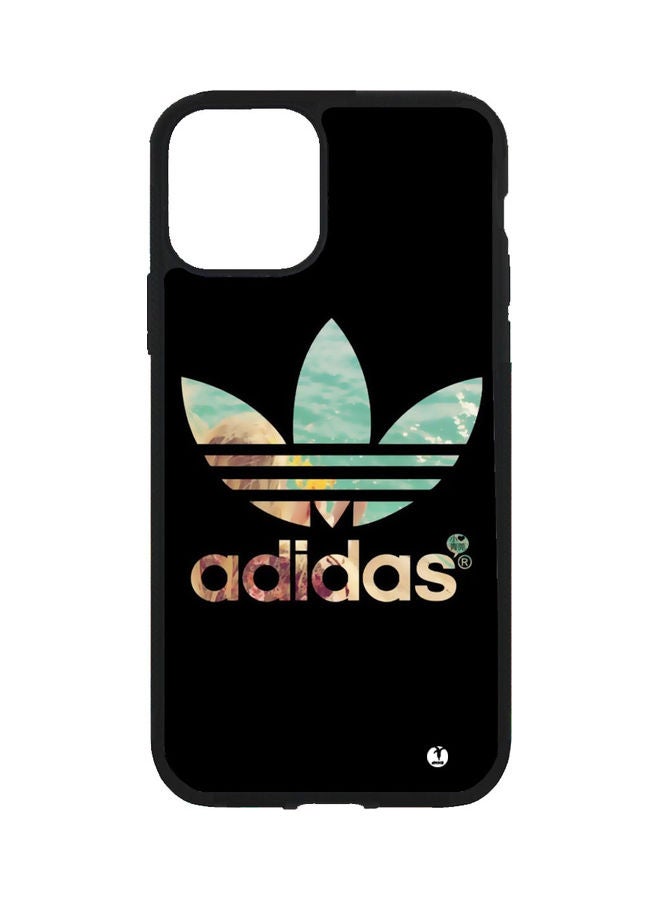 BP Protective Case Cover for Apple iPhone 13 Mini Adidas Logo Black Background - Image 1