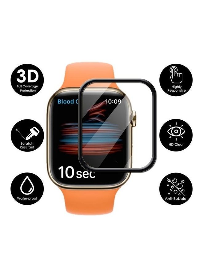 Techshare - Screen Protector For Apple Watch Series 7 41mm Clear - Image 1