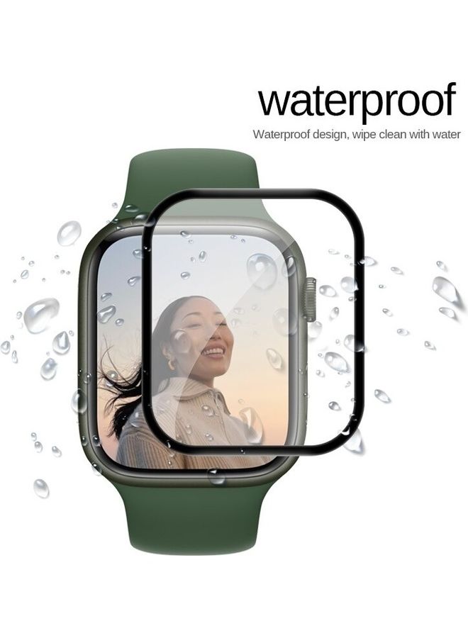 Techshare - Screen Protector For Apple Watch Series 7 41mm Clear - Image 1