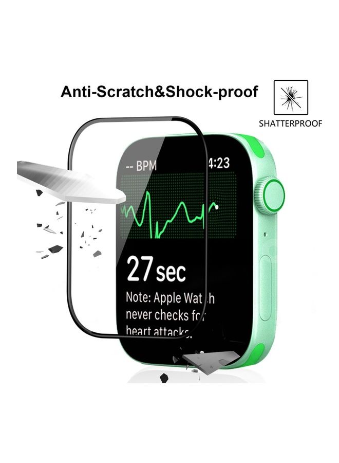 Techshare - Screen Protector For Apple Watch Series 7 41mm Clear - Image 1