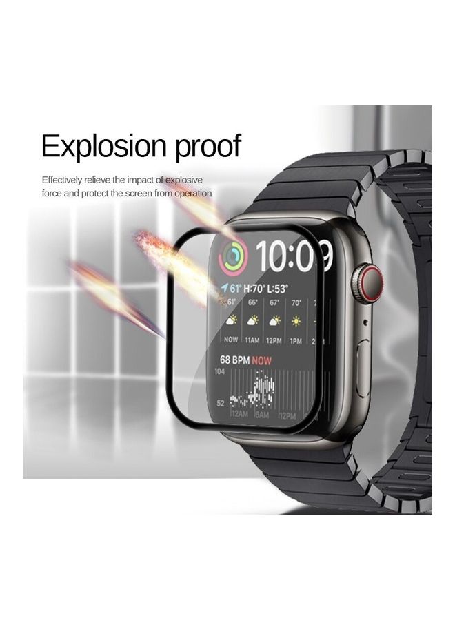 Techshare - Screen Protector For Apple Watch Series 7 41mm Clear - Image 1