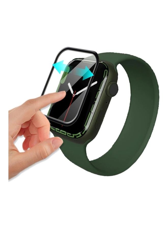 Techshare - Screen Protector For Apple Watch Series 7 41mm Clear - Image 1