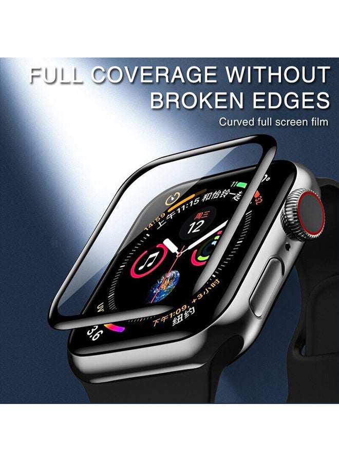 Techshare - Screen Protector For Apple Watch Series 5/6/SE 44mm Clear - Image 1