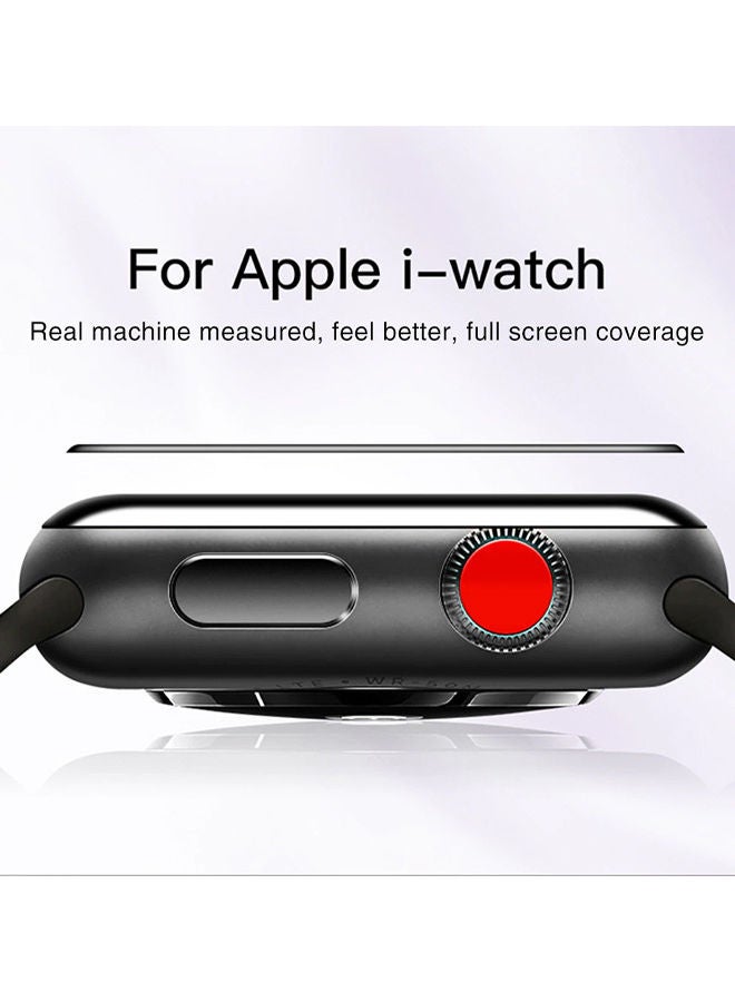 Techshare - Screen Protector For Apple Watch Series 5/6/SE 44mm Clear - Image 1