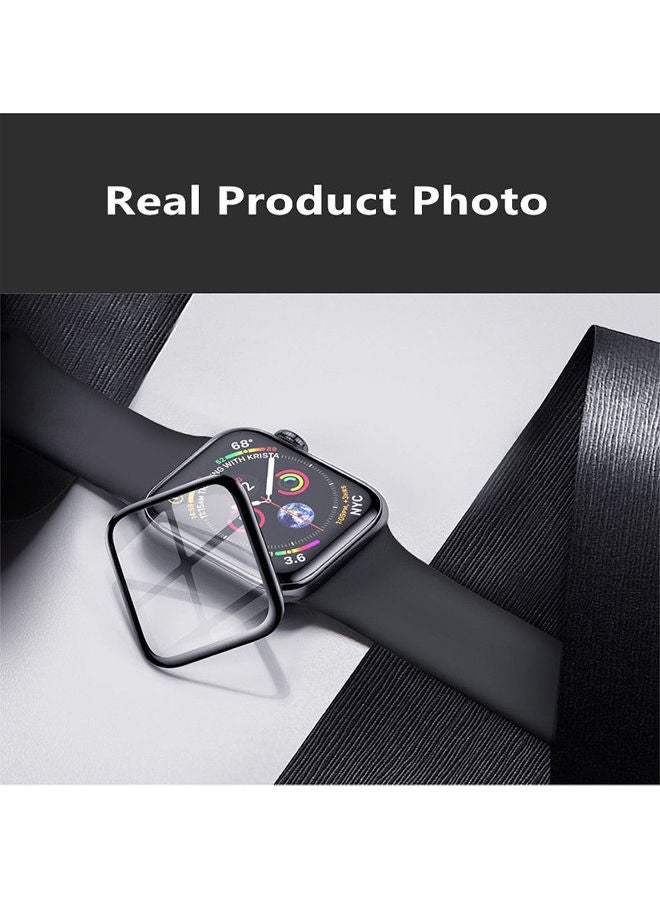 Techshare - Screen Protector For Apple Watch Series 5/6/SE 44mm Clear - Image 1