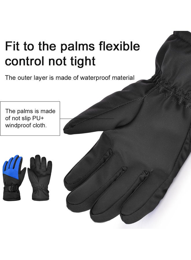 1-Pair Children's Waterproof Snowboarding Ski Gloves Width 70-80mm 33.00 x 12.00 x 16.00cm - Image 4