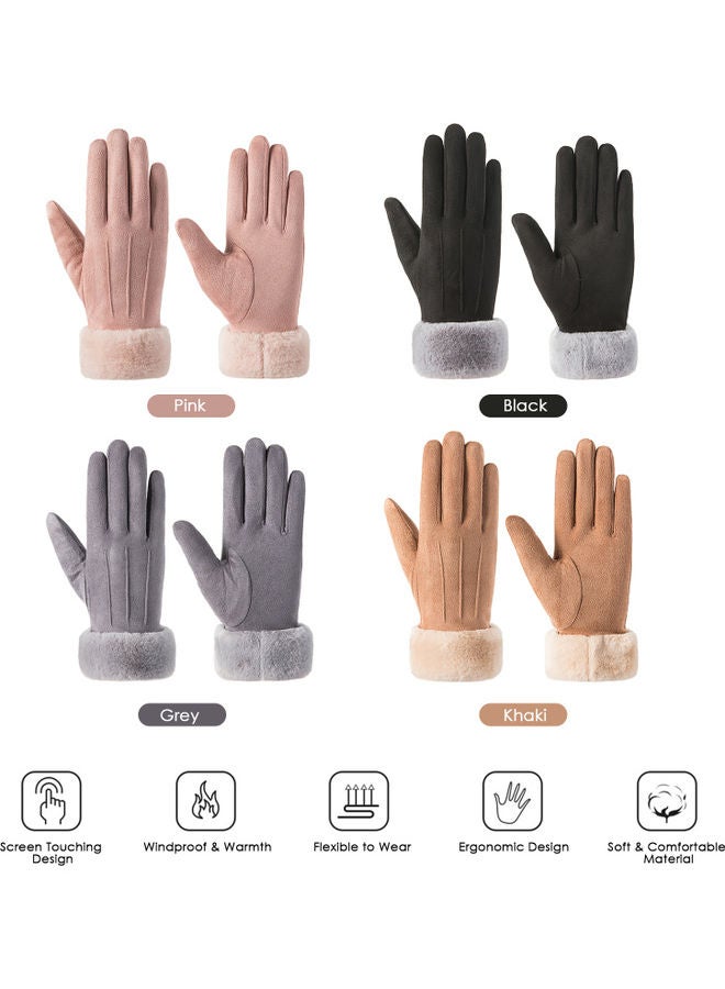 Winter Warm Lining Touching Screen Gloves 26 x 3 x 14cm - Image 4