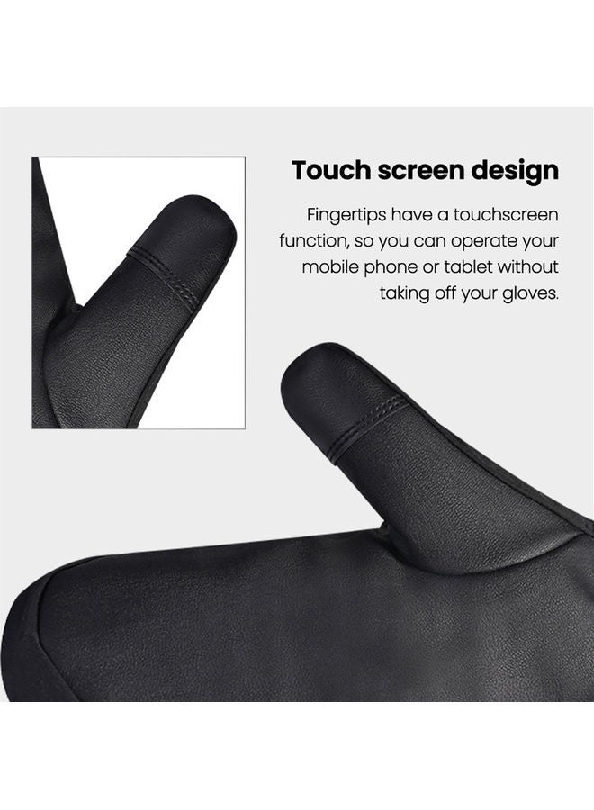 بودون قفازات تزلج شتوية بلمسة شاشة بحجم M - Image 3