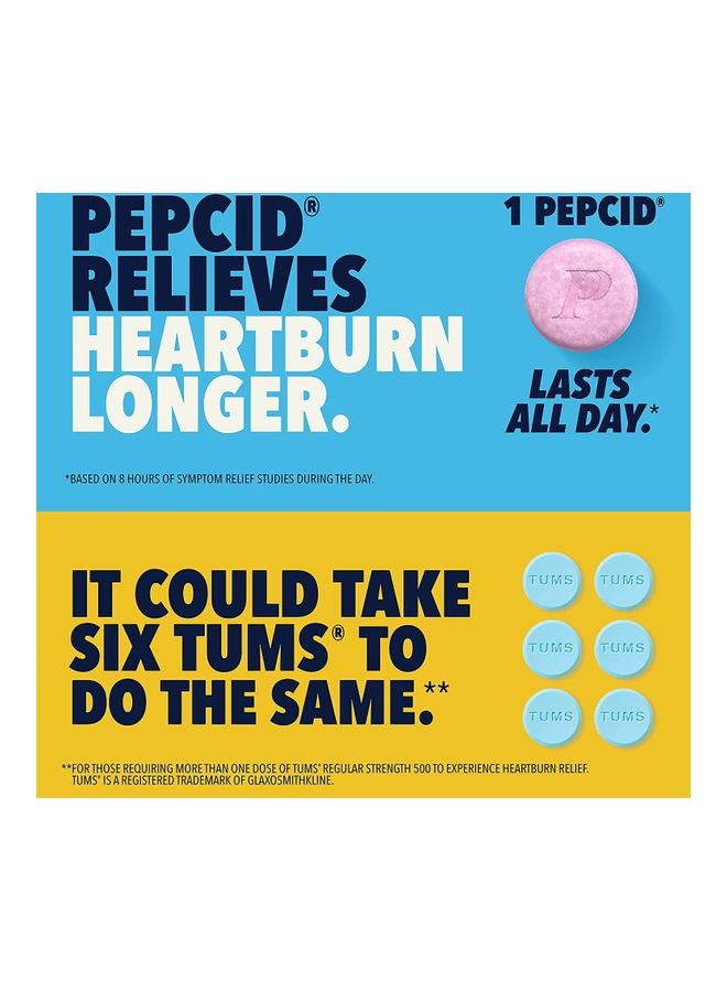 بيبسيد عبوة أقراص قابلة للمضغ لتقليل الأحماض بالكامل بنكهة التوت الحمضي مكونة من 25 قطعة - Image 3