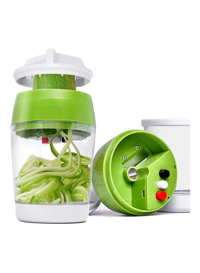 3-In-1 Handheld Vegetable Slicer Green ‎16 x 9.5 x 9cm - v1634360831/N51372548A_1