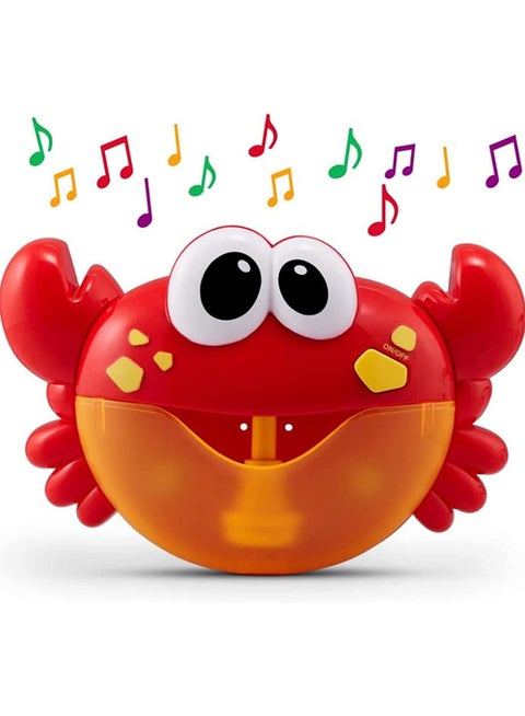 Toy Crab Musical Bubble Maker Bath Toy