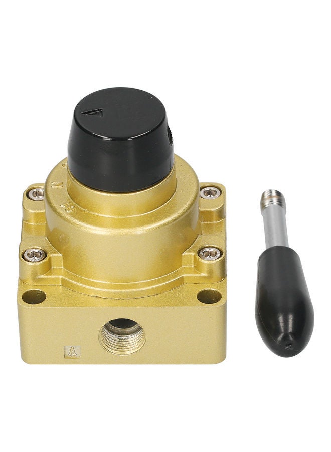Generic 3/8-inch Pneumatic Rotary Lever Hand Valve  - Image 3