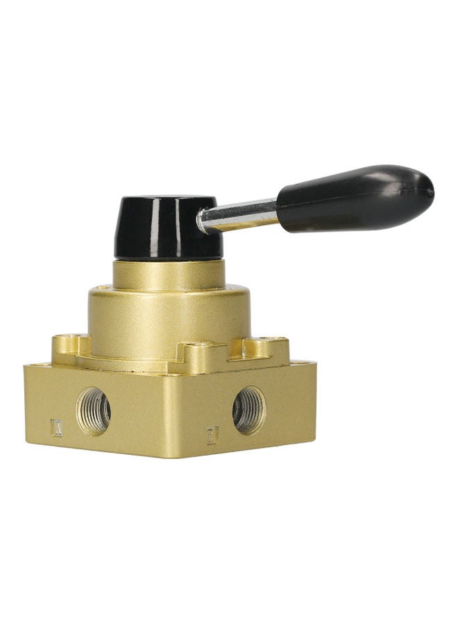 Generic 3/8-inch Pneumatic Rotary Lever Hand Valve  - Image 1