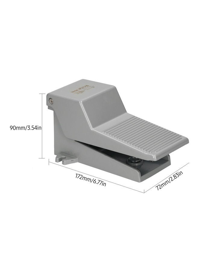 Generic 1/4-inch 5 Way 2 Position Pneumatic Foot Pedal Valve  - Image 4