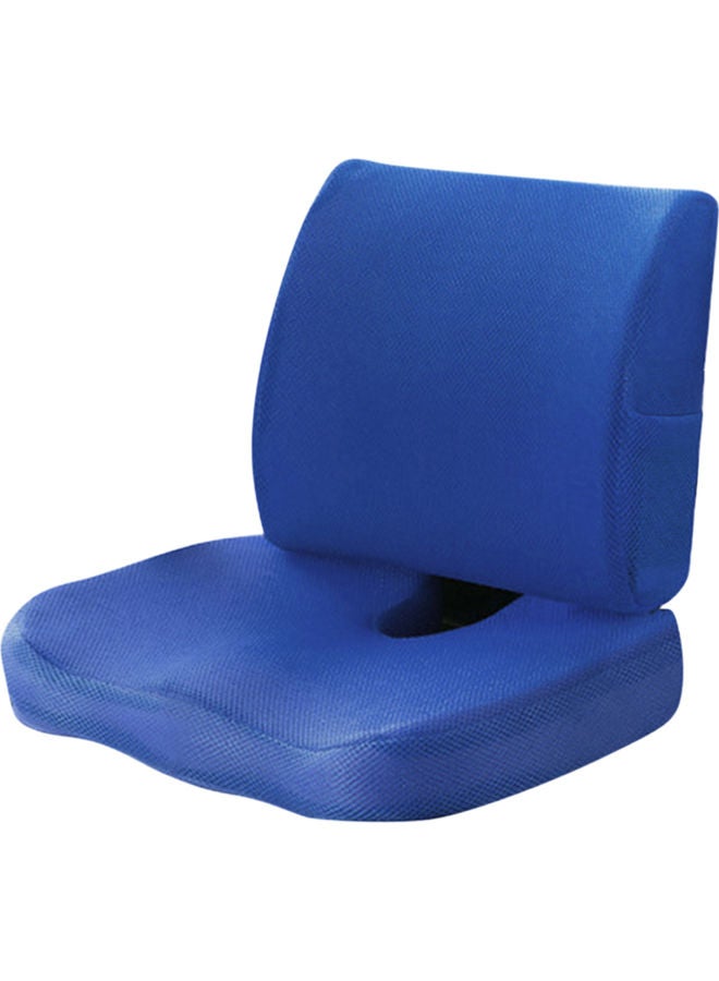 Lumbar Support Cushion Set polystyrene Blue 45.00x20.00x35.00cm - v1634362921/N51373093A_1