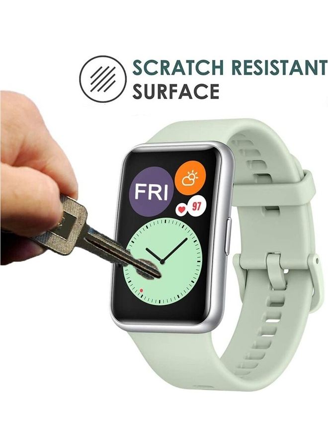 تيكشير Screen Protector PMMA For Huawei Watch FIT / Elegant Clear  - Image 3