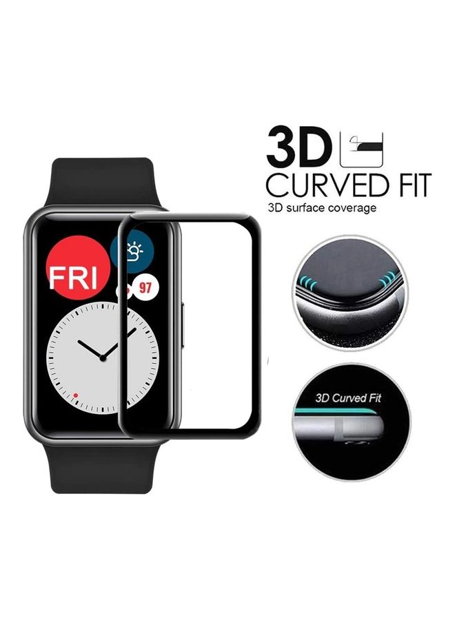 تيكشير Screen Protector PMMA For Huawei Watch FIT / Elegant Clear  - Image 5