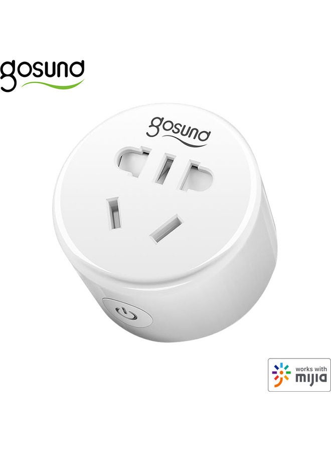 gosund - Smart Socket CP1-AM WiFi Version Timing Switch White 10 x 5 x 5cm - Image 1