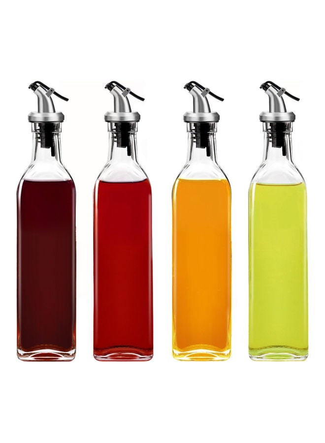 إيونتو زجاجة لتخزين التوابل مزودة بموزع زجاجي شفاف 500ملليلتر - Image 4