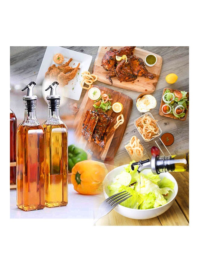 إيونتو زجاجة لتخزين التوابل مزودة بموزع زجاجي شفاف 500ملليلتر - Image 5