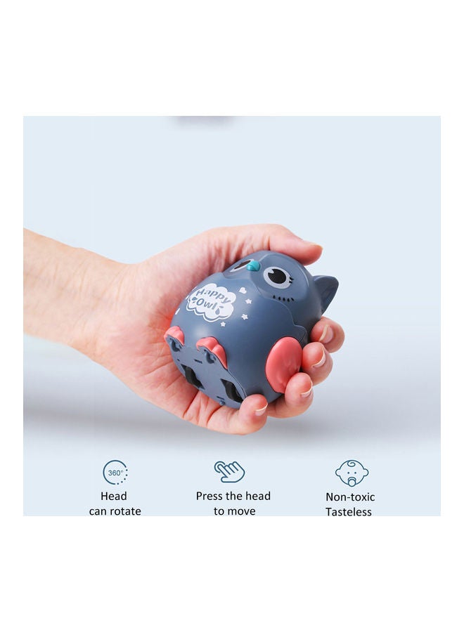 MissTiara - 4-Piece Cute Owl Toy Set Can Be Moved By Pressing Its Head 8.5x8x7.5cm - Image 1