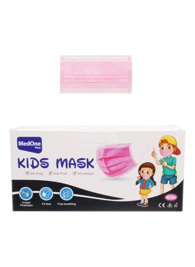 MedOne - 50-Piece Disposable Face Mask for Kids - Image 1
