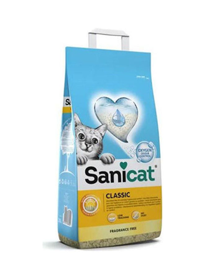 سانيكات رمل كلاسيك عديم التكتل لفضلات القطط متعدد الألوان 10لترات