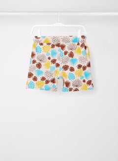 RAHA Girls Printed Trendy Lowers Shorts Pink / Blue / Red  - Image 2