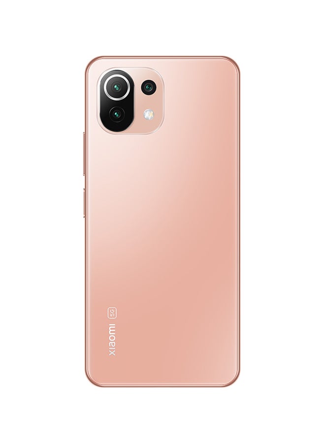 11 Lite Dual SIM Peach Pink 8GB RAM 128GB 5G NE With Mi Watch Lite - Global Version