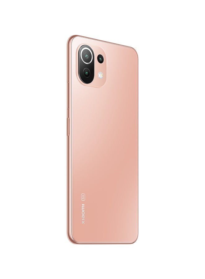 11 Lite Dual SIM Peach Pink 8GB RAM 128GB 5G NE With Mi Watch Lite - Global Version