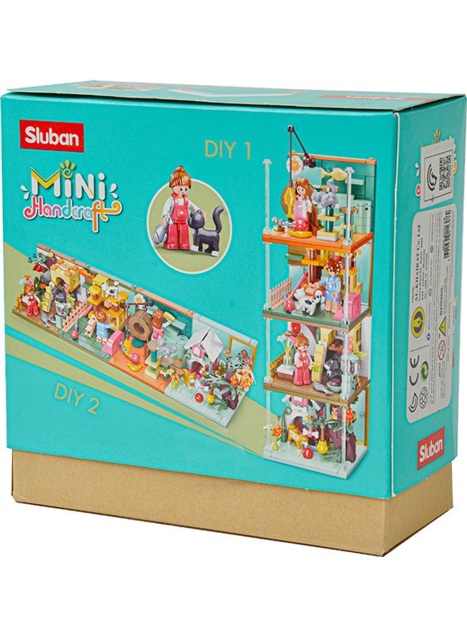 Sluban - M38-B0919B 115 Piece Chamber Of The Black Cat Building Set From Mini Handcraft Series 115 6+ Years - Image 1