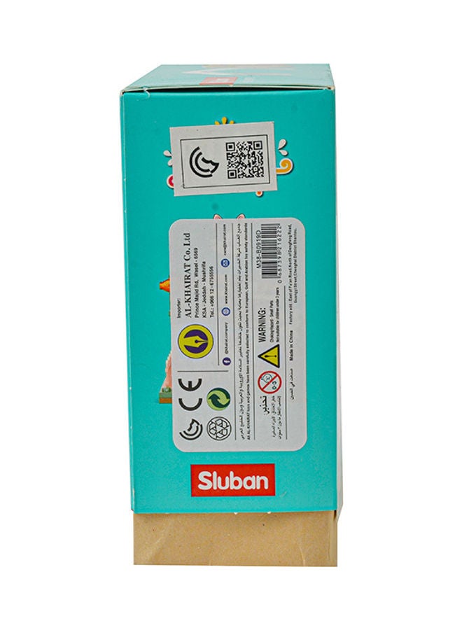 سلوبان مجموعة بناء كات بلاي روم من سلسلة ميني هاند كرافت مكونة من 103 قطعة M38-B0919D 103 أكبر من 6 سنوات - Image 4