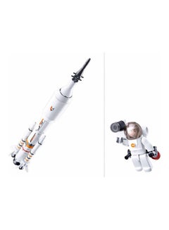 Sluban M38-B0735 167-Piece Space-Saturn Rocket/Long March Rocket 167 6+ Years  - Image 2