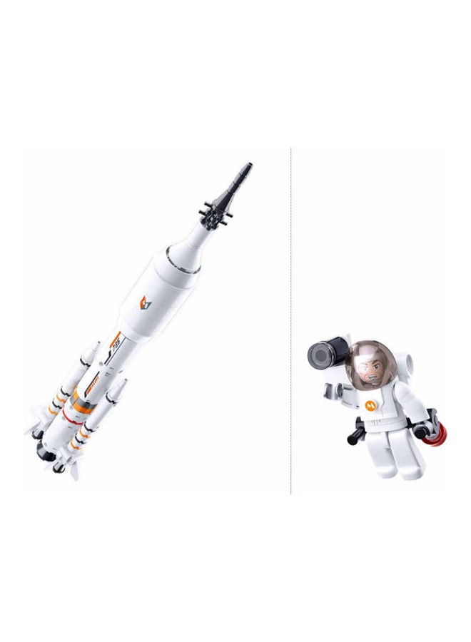 Sluban M38-B0735 167-Piece Space-Saturn Rocket/Long March Rocket 167 6+ Years  - Image 2