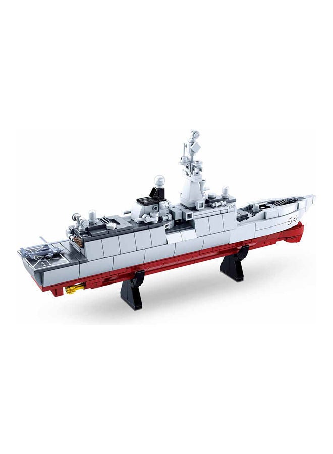Sluban M38-B0702 417-Piece Model Bricks-054A Frigate 1:450 417 8+ Years - Image 3