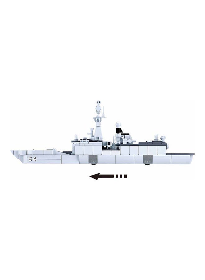 Sluban M38-B0702 417-Piece Model Bricks-054A Frigate 1:450 417 8+ Years - Image 5