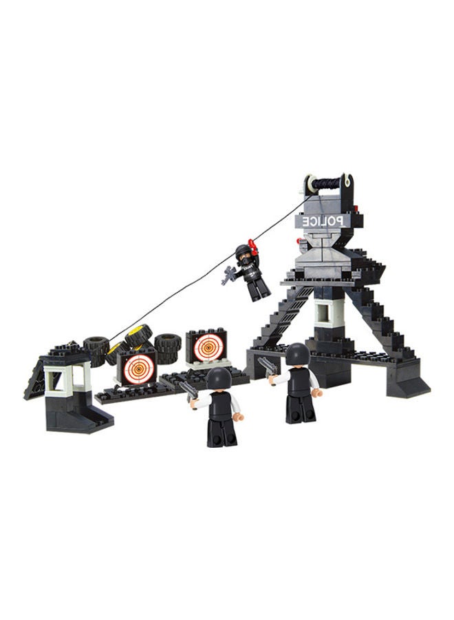 Sluban M38-B2100 499-Piece Riot Police Special Flexible Team Building Toy 499 6+ Years  - Image 4