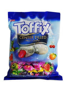 Tofix Assorted Center Filled Fruity Chew 350grams