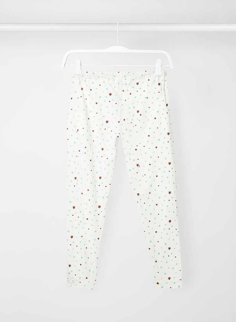 RAHA - Girls Printed Casual Jogger Multicolour - Image 1
