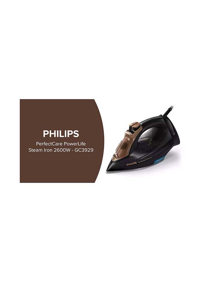 جهاز كي بالبخار بيرفيكت كير باور لايف بقاعدة أحادية 300 ml 2600 W GC3929 أسود/بني - v1634451819/N13045718A_7