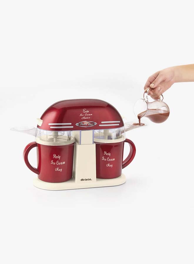 Ariete twin ice cream maker sale