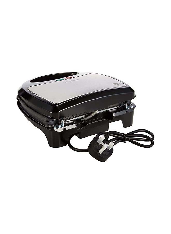 KENWOOD 3-In-1 Sandwich Maker 750.0 W SMM01.A0BK Black/Silver  - Image 1
