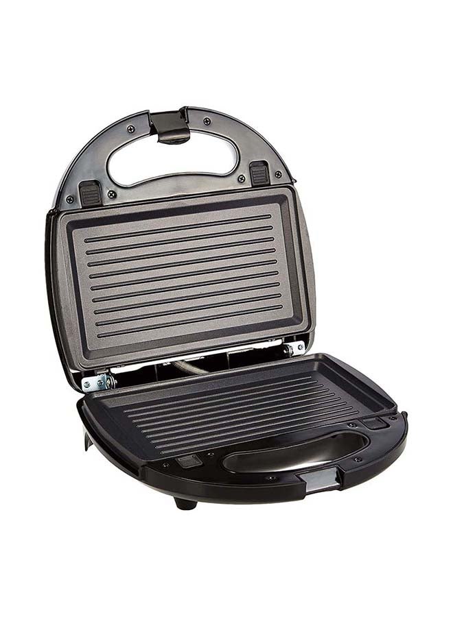 KENWOOD 3-In-1 Sandwich Maker 750.0 W SMM01.A0BK Black/Silver  - Image 4