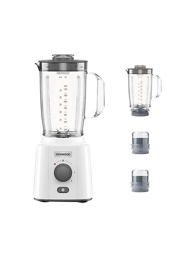 Blender, Grinder, Ice Crush Function, 1.5L extra Jar, Multi Mill, 2 L 650 W OWBLP41.H0WH White/Grey - v1634451851/N41188854A_1