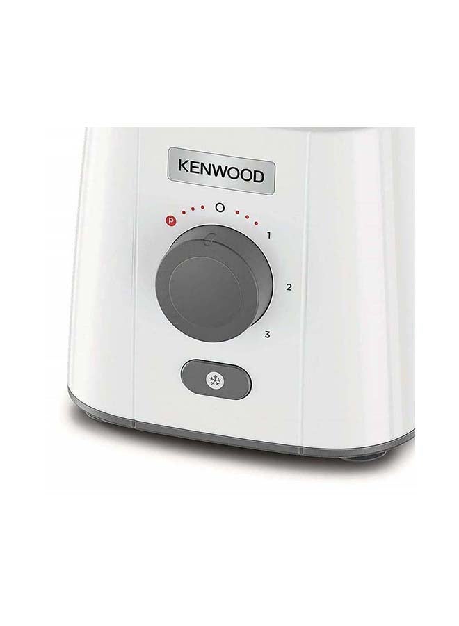 KENWOOD - Blender, Grinder, Ice Crush Function, 1.5L extra Jar, Multi Mill, 2 L 650 W OWBLP41.H0WH White/Grey - Image 1