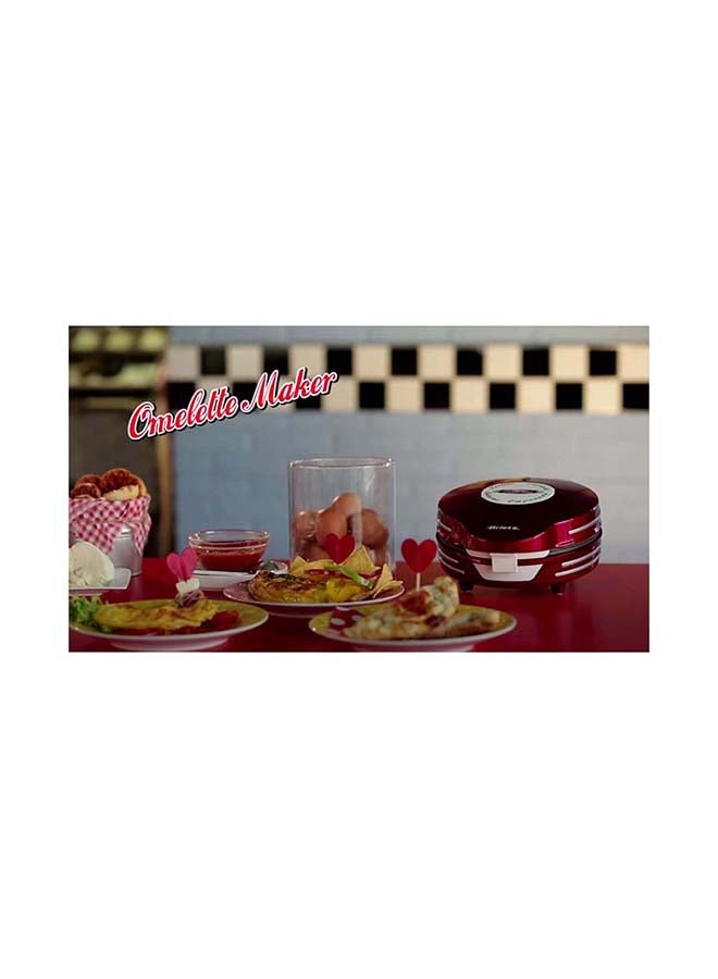 Ariete - Non Stick Party Time Omelette Maker Red - Image 1