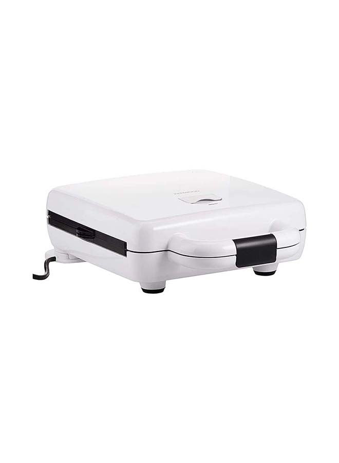 KENWOOD - Sandwich Maker, 3in 1, Grill, 180 Degree Hinge, 2 Non Stick Plates, 4 Slots, 1300 W SMP94AO White - Image 1