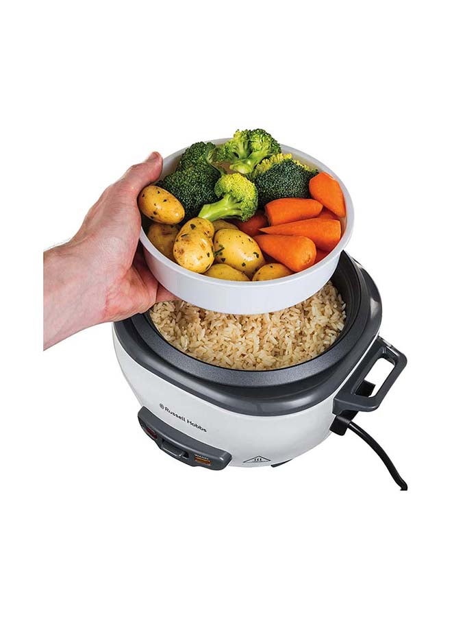 Russell Hobbs Large Non Stick Rice Cooker And Steamer 500.0 W 27040GCC-WH White - Image 5