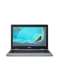 ASUS Chromebook CX22N Laptop With 11.6-Inch Display, Celeron N3350 Processor/4GB RAM/32GB eMMC/Intel UHD Graphics English Grey  - Image 1