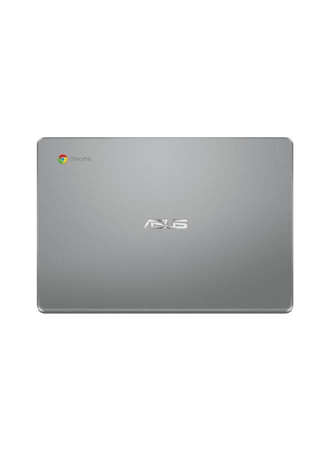 ASUS - Chromebook CX22N Laptop With 11.6-Inch Display, Celeron N3350 Processor/4GB RAM/32GB eMMC/Intel UHD Graphics English Grey - Image 1